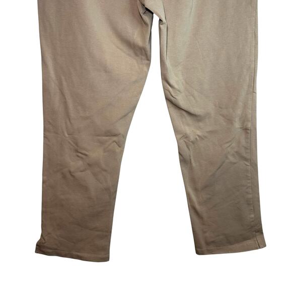 Susan Graver Weekend Regular Pull OnPremium Stretch Crop Pants Tan Womens Sz XS - Picture 6 of 9